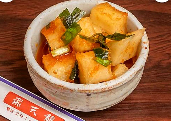 当店自慢の大根キムチ-カクテキ